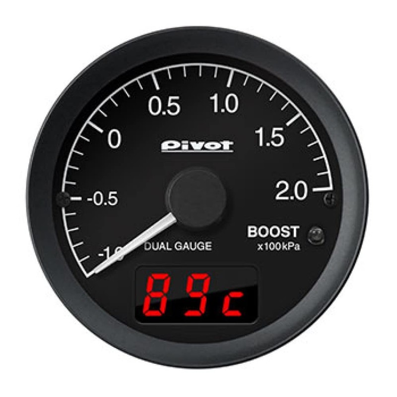 PIVOT Meter [DUAL GAUGE RS] DRXB Boost Meter