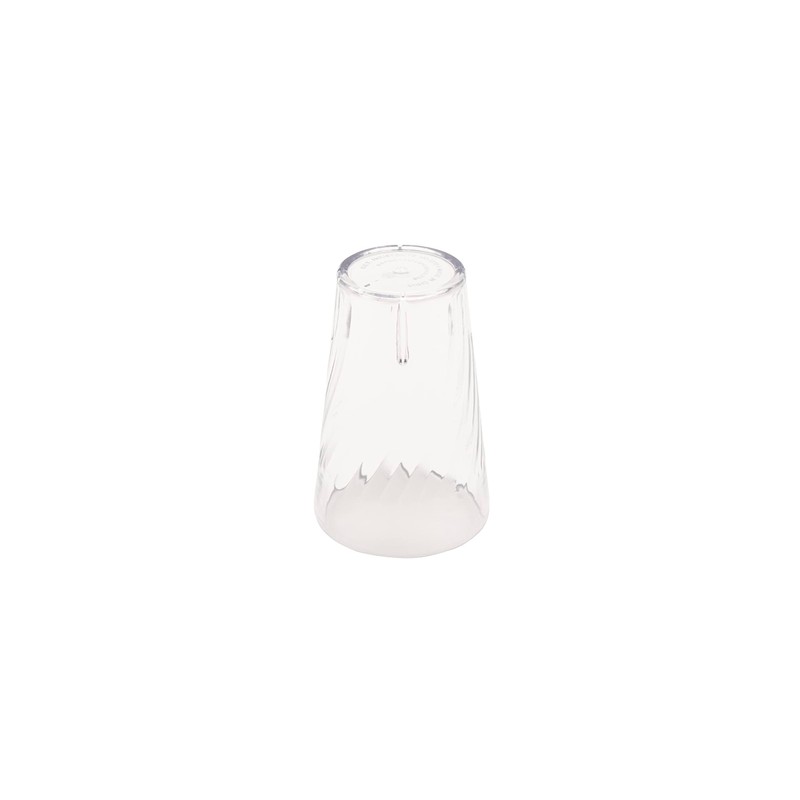 G.E.T. 2212-1-CL-EC Clear 12 oz. Tumblers, SAN Plastic (Pack of