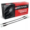 S Sentinel Parts Driver and Passenger Tailgate Cable for 1994-2002
