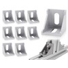 KAPSING Angle Connectors 40 x 40 mm Mounting Material 90