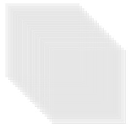 Peakloong 20Pcs Clear Mylar Stencil Sheets 12 inch Blank Stencil Material Sheets,for Compatible & Silhouette Cutting