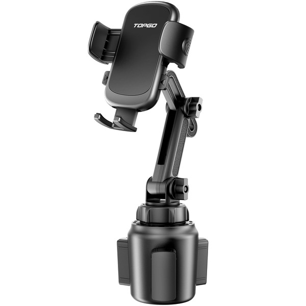 TOPGO Smartphone Holder, Car Drink Holder, In-Car Holder, Cup Holder,
