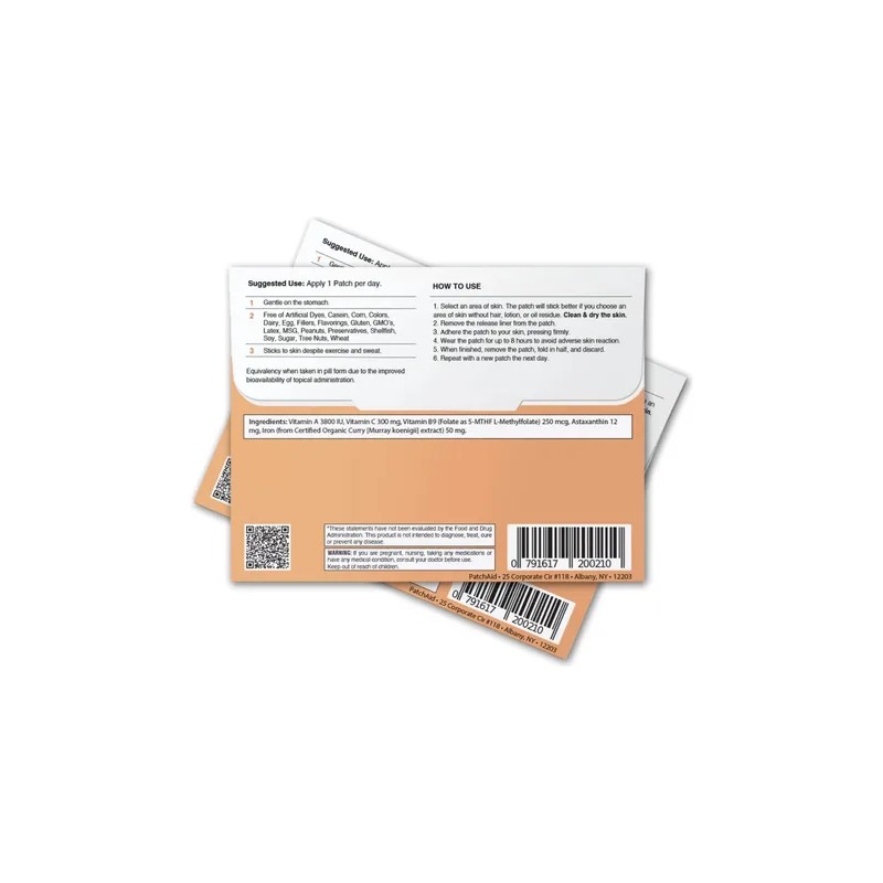 Parches Vitamina Iron Plus Patch Aid 30u