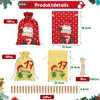 HOOWA Advent Calendar for Filling, 24 Advent Calendar Bags, Children's