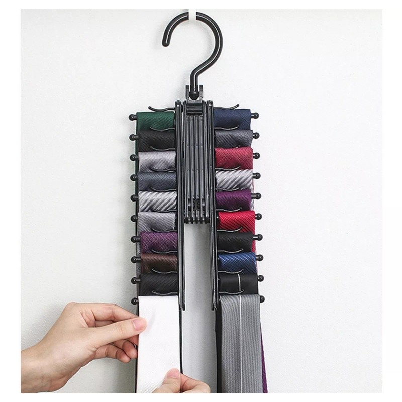 Dolores 2 Pcs Gancho Multiusos Colgar Cinturones Bolsa Corbata Ropa