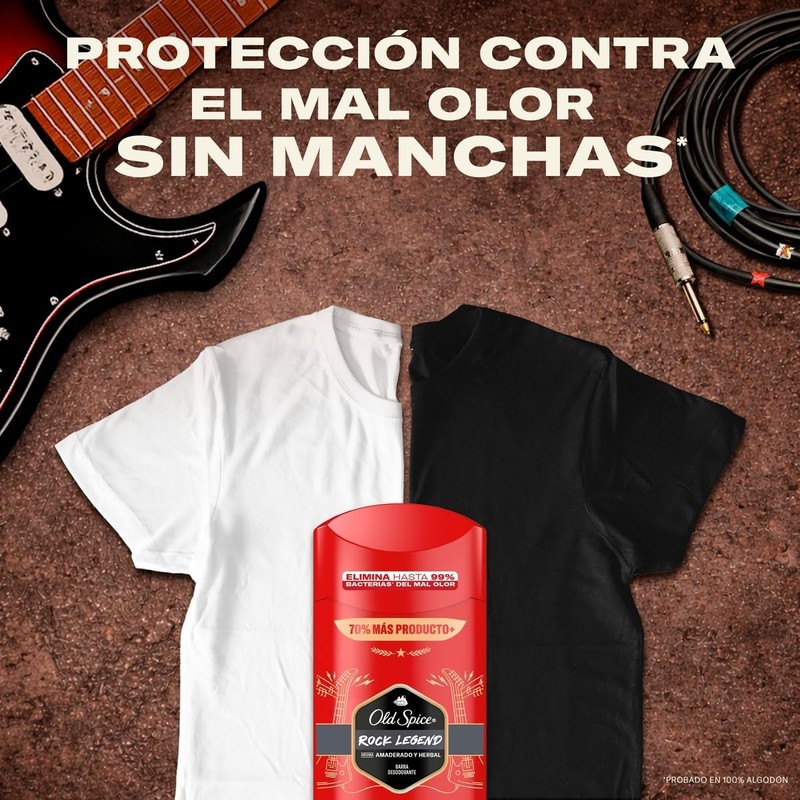 Old Spice Desodorante en Barra Rock Legend 85g