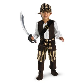 Disguise Rogue Pirate Costume - Medium (3T-4T)