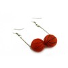 Naissant Cute Swinging Ball Shaped Earrings, For Basketball, For Cheering
