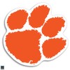 Clemson Paw Logo Auto Vinyl Decal (6")