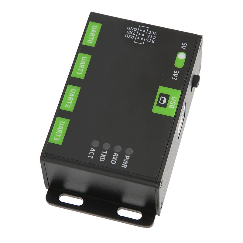 USB to UART Adapter Aluminum Alloy Shell USB TO 4CH