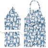Rep 500706 Habitual Connie Kids Apron Set, 3-Piece Set, Blue,