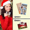 TRIOSK Christmas Magnets 3D Illusion Fridge Magnet Chipmunk with Saying