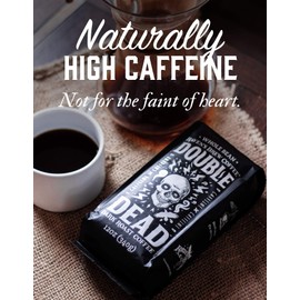Raven’s Brew Coffee - Double Dead™ - Dark Roast, Naturally High Caffeine (Whole Bean, 5 lb)