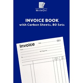 Invoice Book with Carbon Sheet - A5 Full Size 1-80 Pages