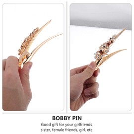 Frcolor Beak Clip Dakar Clip Pin Large Flower Hair Clip Bangs Hair Clip Clip Hair Accessory 1 Pcs