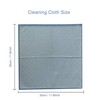 1 Pack Microfiber Glass Cleaning Cloth, 30x30 cm Lint Free,