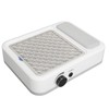 Nail Dust Collector with Reusable Filter Hand Pillow Speed Adjustable