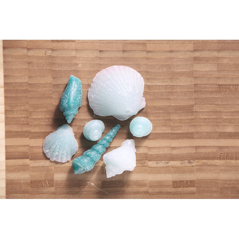 Hosley's Highly Fragranced Ocean Breeze Decorative SHAPED Wax Melts, 12