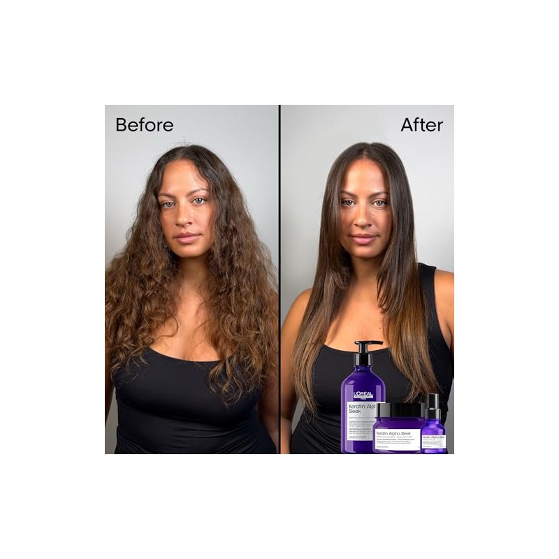 L'Oréal Professionnel Keratin Alpha Sleek Mascarilla Profesional | Para 2