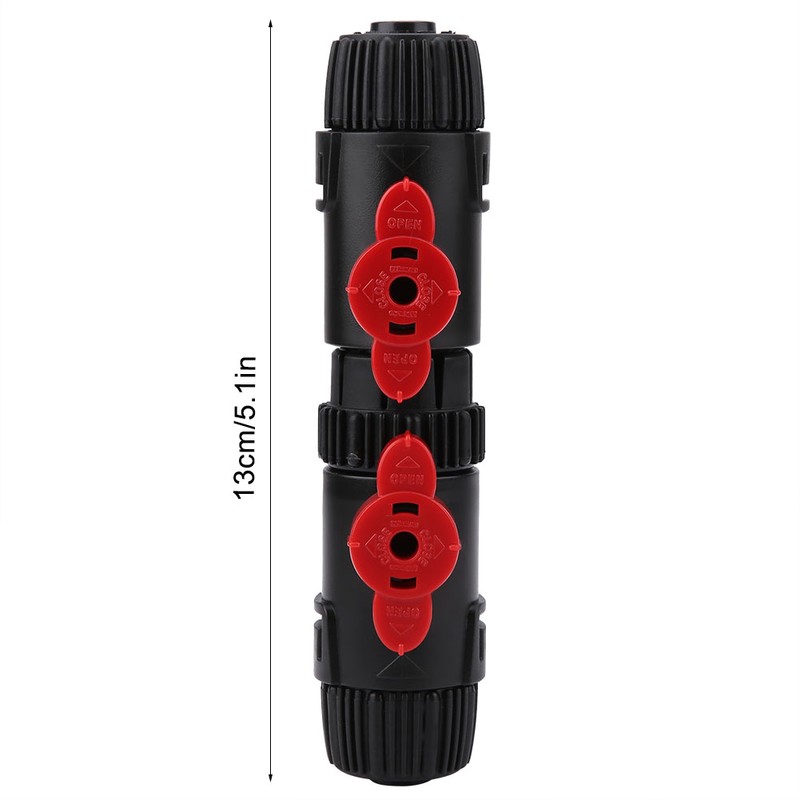 Aquarium Fish Tank Hose Pipe Quick Release Connector Water Flow