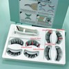 Magnetic Eyelashes, 4 Pairs Reusable Natural Look Eyelash Extensions, Self