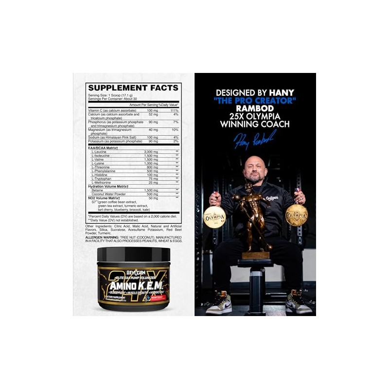 Evogen Amino K.E.M. EAA, Victory Punch - 513g