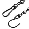 2Sets Hanging Basket Chains Hanging Flower Pot Chains, 3 Point