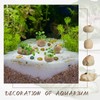 Norme 8 Pcs Aquarium Plant Pots Ceramic Aquarium Plant Holder