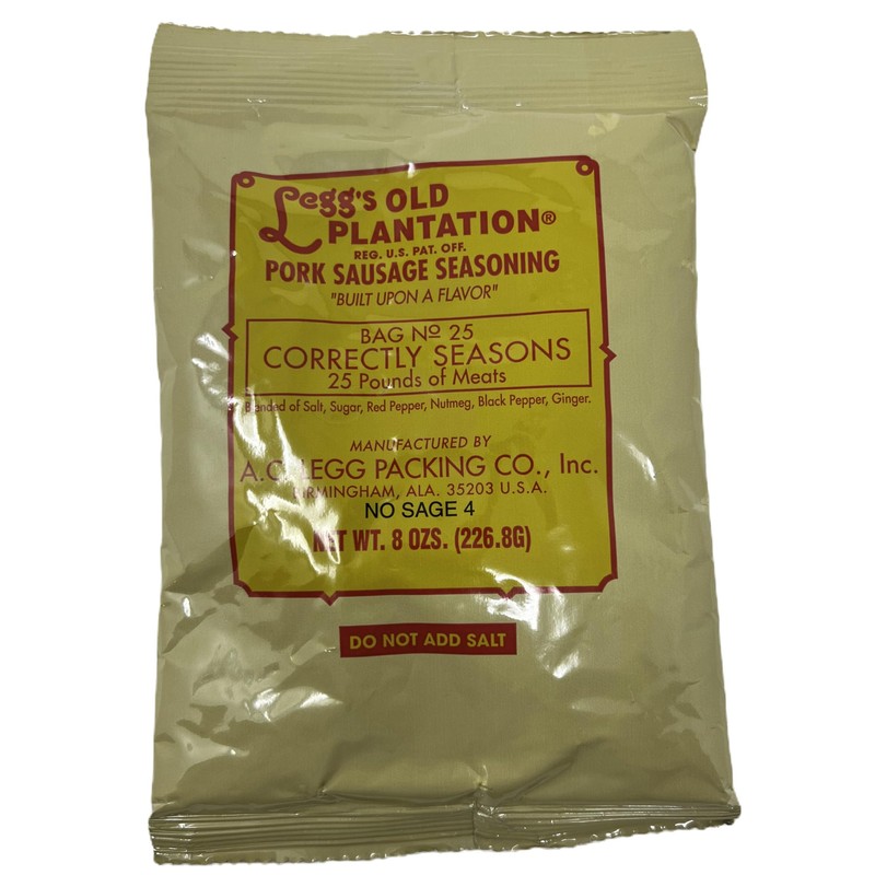 A.C. Legg Old Plantation Seasonings - Blend NS4 - Pork