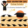 U. S. Toy Kindergarten Black Graduation Caps w/Gold Tassel, Preschool