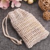 15 Pieces Soap Saver Bag Exfoliating Soap Pouch Sisal Mesh