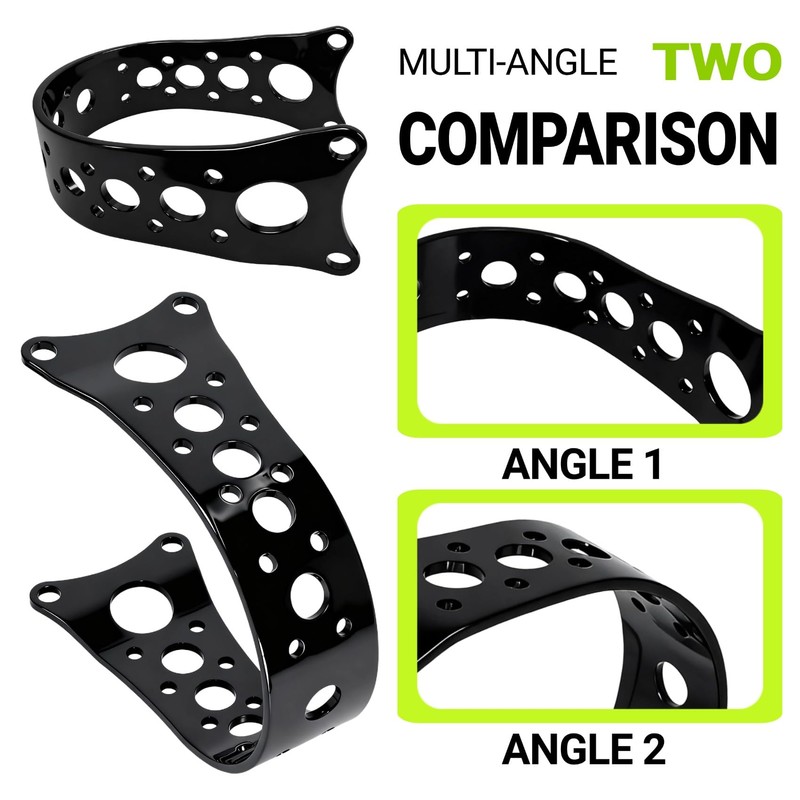 AC-MTORC Black Front Fork Brace Tracker Narrow for Harley Sportster