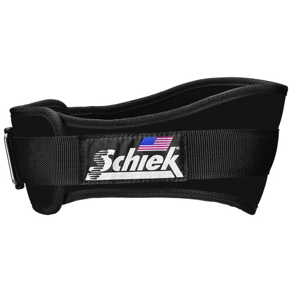 Schiek Sports Model 2006 Nylon 6" Weight Lifting Belt - 3XL - Black