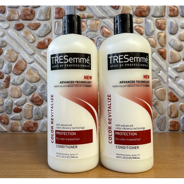 2PK TRESemme CONDITIONER COLOR REVITALIZE PROTECTION COLOR TREATED HAIR 32 OZ 