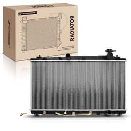 A-Premium Engine Coolant Radiator Assembly w/Transmission Oil Cooler Compatible with Toyota Camry 2008-2009, Venza 2009-2016 & Lexus ES350 2007-2012, Automatic Trans., Replace# 164000P220