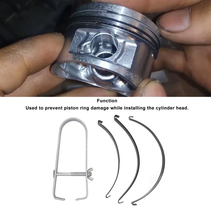 50 To 85mm Motorcycle Piston Ring Compressor Set Cylinder Installer