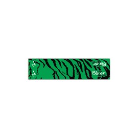 Bohning Tiger Arrow Wraps Green Tiger Standard Arrow Wrap, 12pk