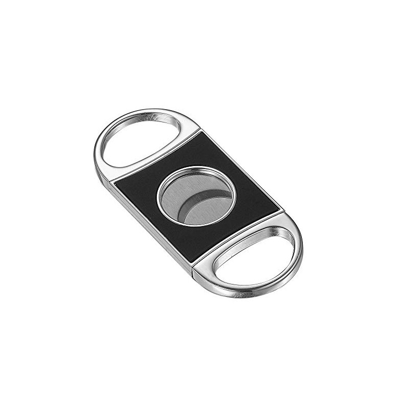 Visol Vincent Matte Black Double Guillotine Cigar Cutter