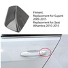 1K8837879 Lock Cylinder Cap, Door Handle Cover, Front Left Compatible