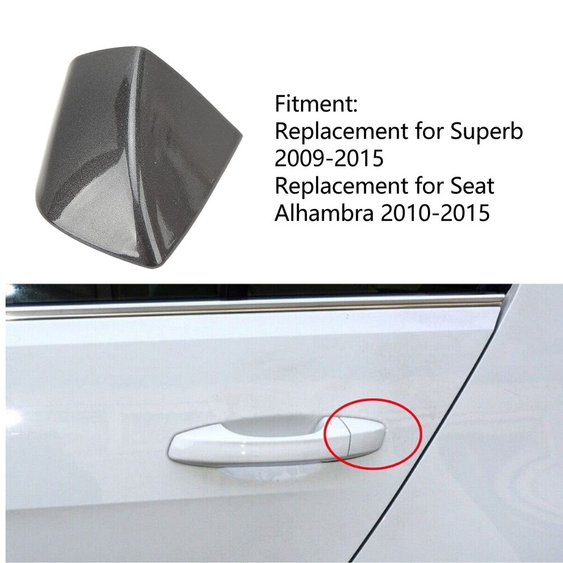1K8837879 Lock Cylinder Cap, Door Handle Cover, Front Left Compatible