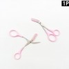 Self-Grooming Eyebrow Trimming Scissors Self-Eyebrow 6ea