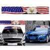 ATMOMO Front Windshield Decal Vinyl Sticker Strip Windshield Shade Sun