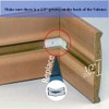6 pcs Valance Corner for Horizontal and Venetian Blinds Hidden