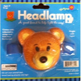 Teddy Bear Reading Headlamp