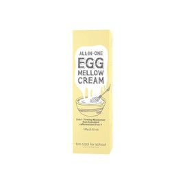 Too Cool For School | All-in-One Egg Mellow Cream 100g | Anti Aging Face Cream | Anti Wrinkle Firming Moisturizer | 98% Pure Collagen Fiber