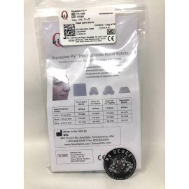 Qfix Lot of 10 Aquaplast PS Thermoplastic Nasal Splint Sheets Ivory 1/16" 3"x3"