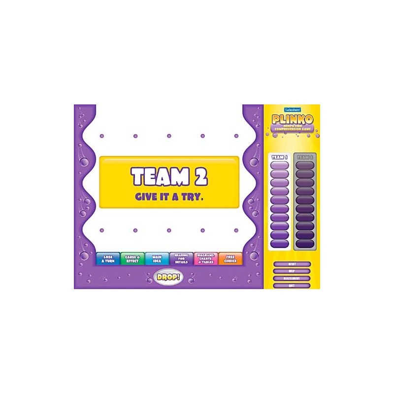 Interactive Plinko Nonfiction Game - Gr. 1-2