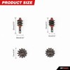 RCAWD SCX24 AX24 8% Speed Increase Worm Gear Set, 12T