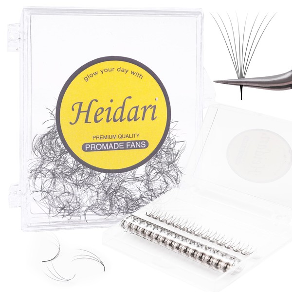 Heidari Handcraft Promade Eyelashes Extension Ideal for Professional Lash Salon,