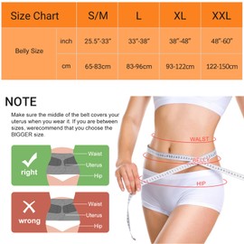 Trendyline Postpartum Belly Band Wrap: Abdominal Binder Post Surgery Postpartum Belly Wrap Post Partum Binder - C Section Recovery Support Belt Postpartum Girdle Stomach Hysterectomy Belly Band